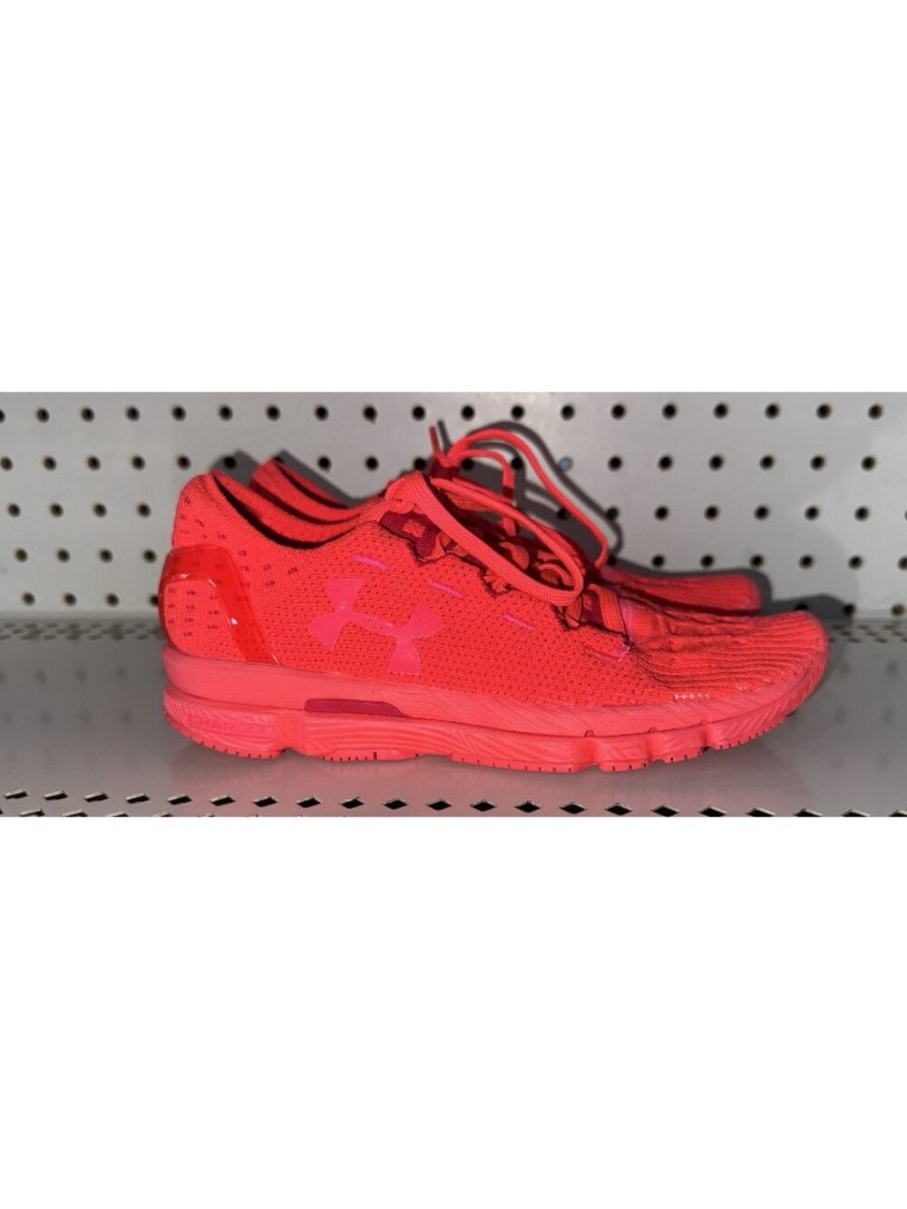 Under Armour Speedform Slingshot Womens Athletic Running Shoes Size 5 Red Pink